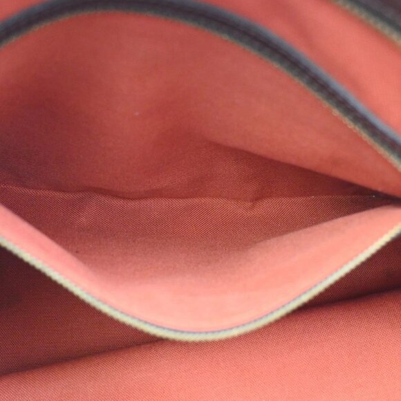 LOUIS VUITTON Chelsea Shoulder Tote Bag Damier Leather Brown N51119 16KB048 - Picture 12 of 16